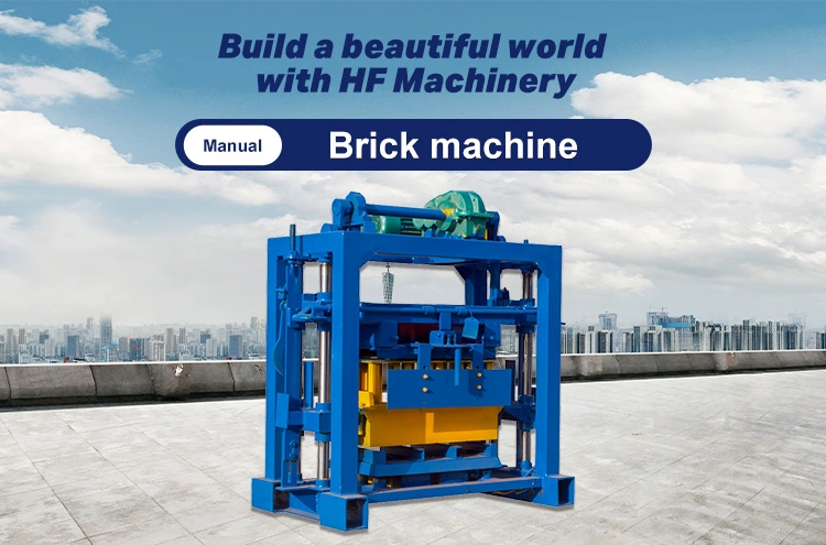 Qt4-40 Diesel Engine Building Block Cement Interlocking Brick Making Machine