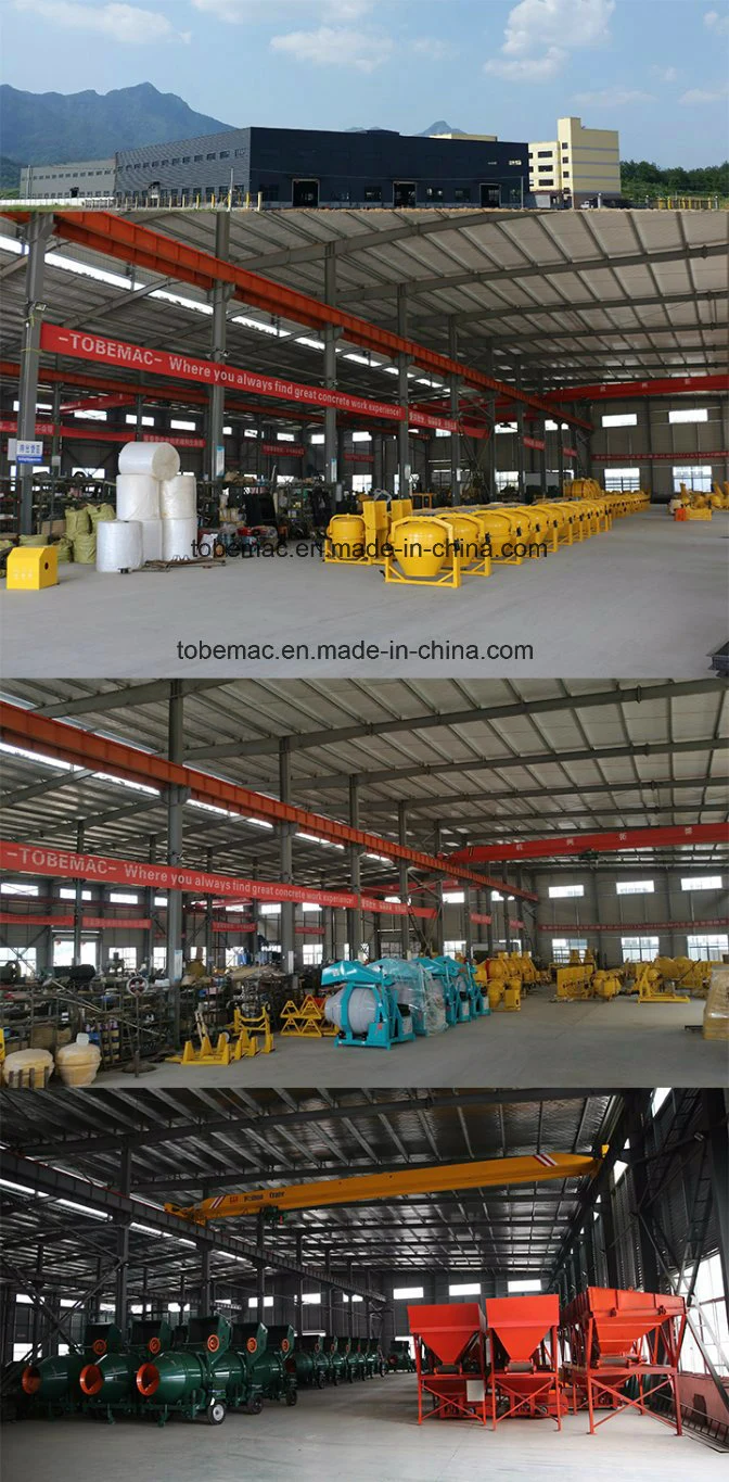 Tobemac Cm350-2A Diesel Tilting Drum Concrete Mixer for Factory Price