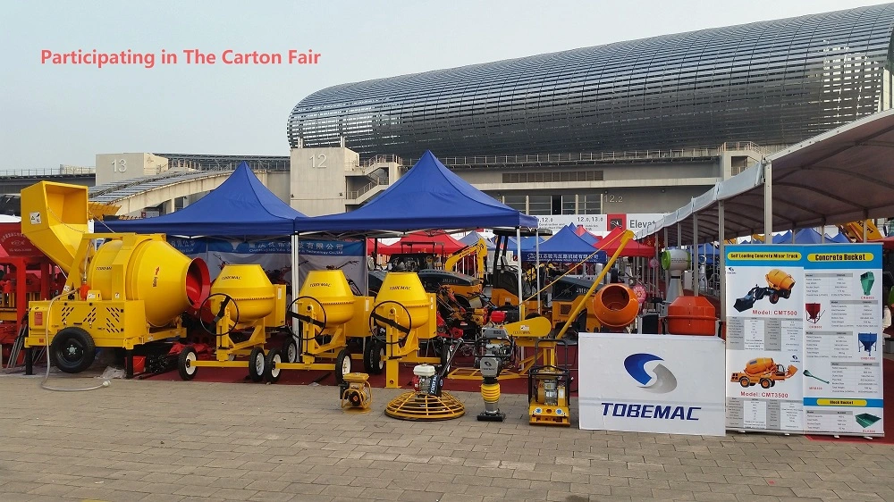 High Quality Cm350-4A Tilting Drum Concrete Mixer for Factory Price