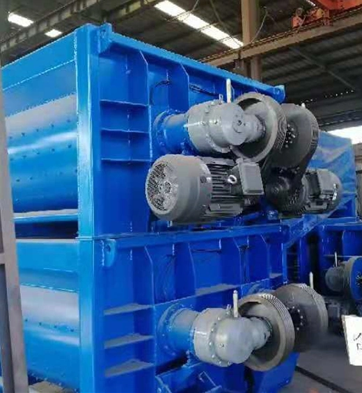 Skip Hoist Twin Shaft Concrete Mixer Pex3000/1500 for Batching Plant Hot Sale