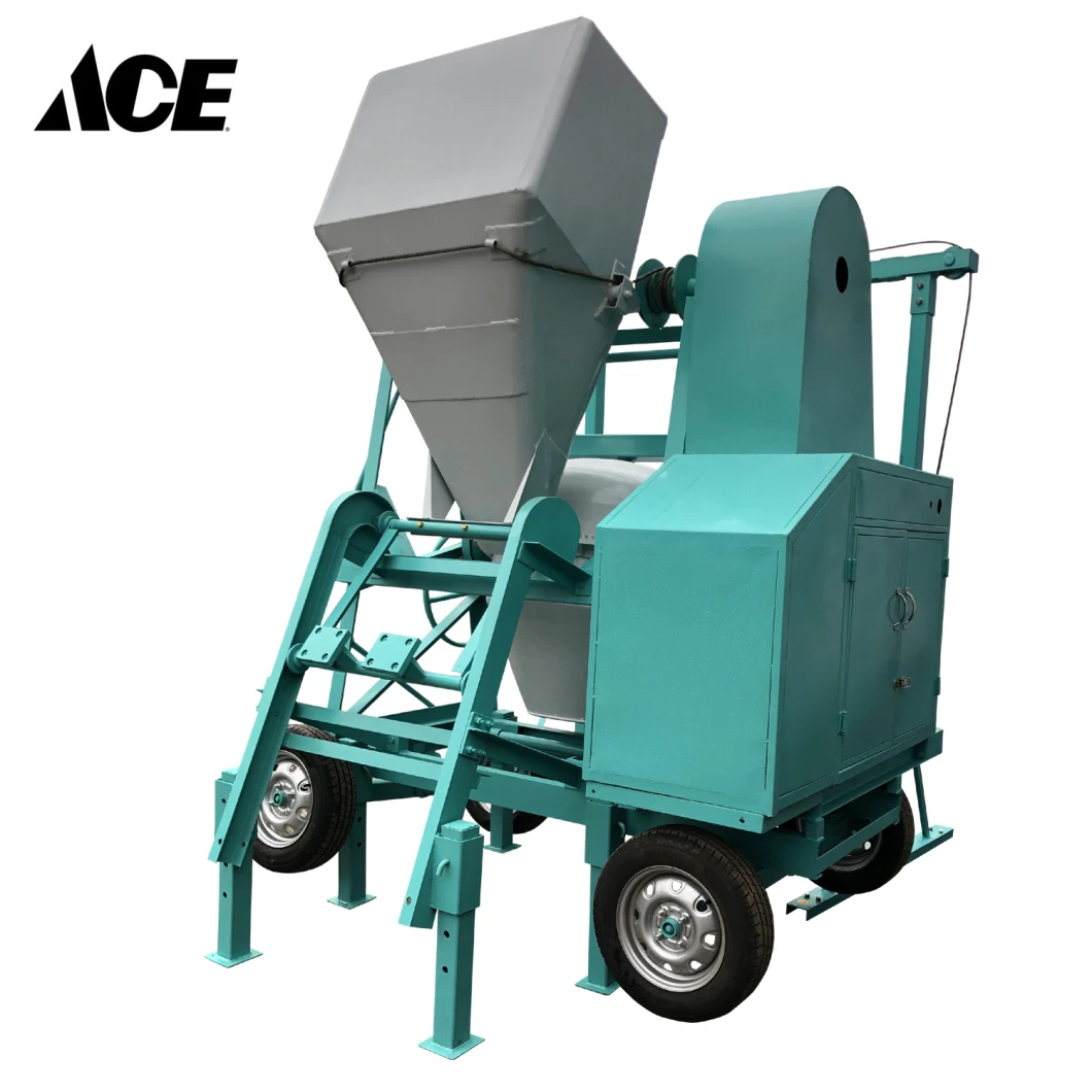 High Performance Concrete Mixer with Lift Hopper Price